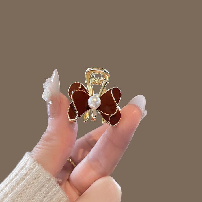 Wholesale Bow New small size Grab Clip Women' s Side Bangs Clip Hairpin Hair Accessories