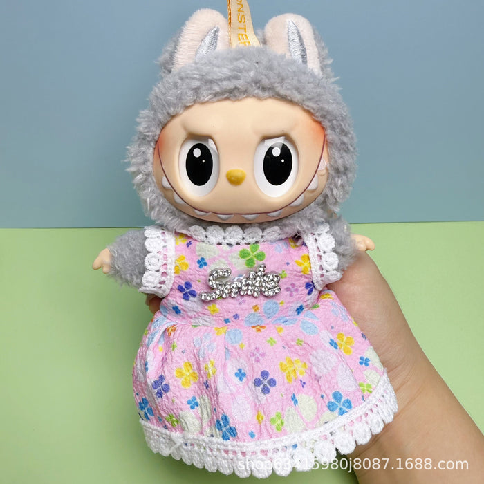 Wholesale Doll clothes can be worn and replaced with plush clothes and accessories