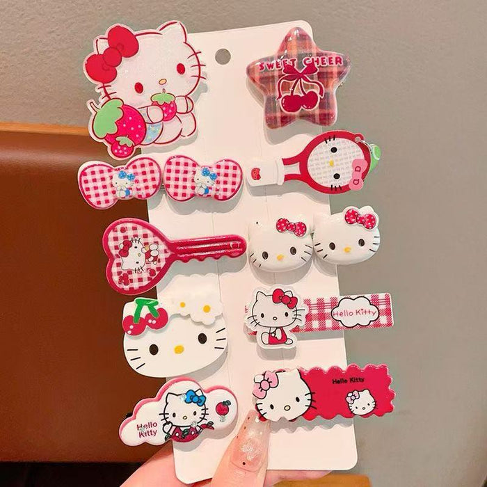 Wholesale Cute cartoon character hair clips for girls