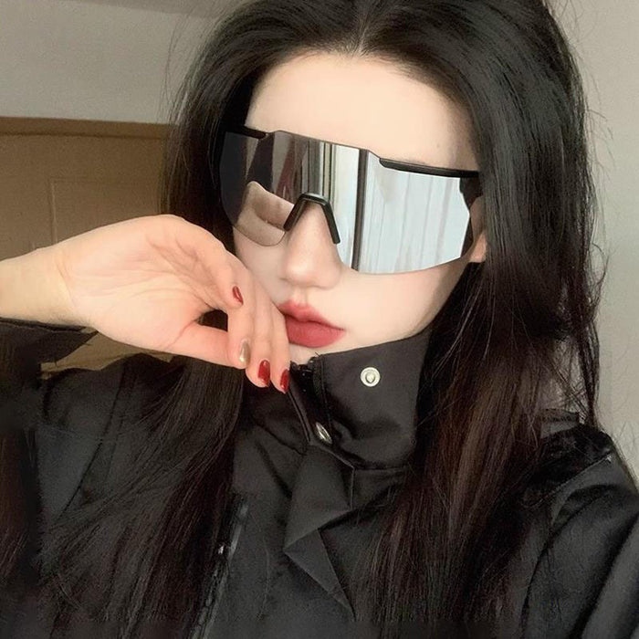 Wholesale Mountaineering goggles, cycling mercury sunglasses, outdoor bicycles, windproof large frame, UV resistant sports sunglasses