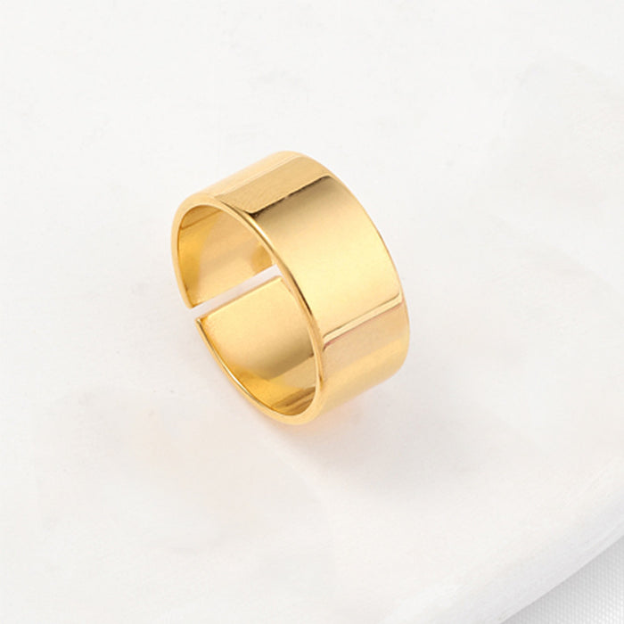 Wholesale Titanium steel ring three piece set jewelry with non fading design, niche opening adjustable