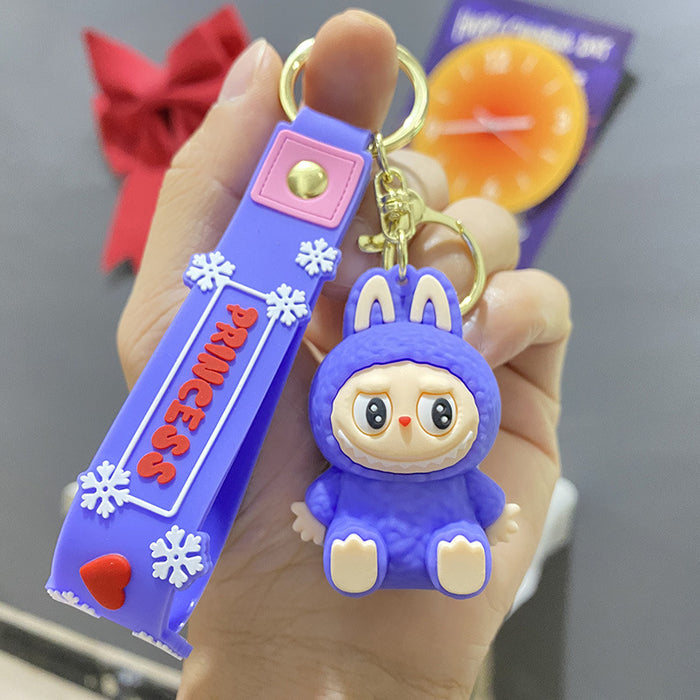 Wholesale Plush Cloth Sitting Cute Series Keychain Doll Gift Keychain