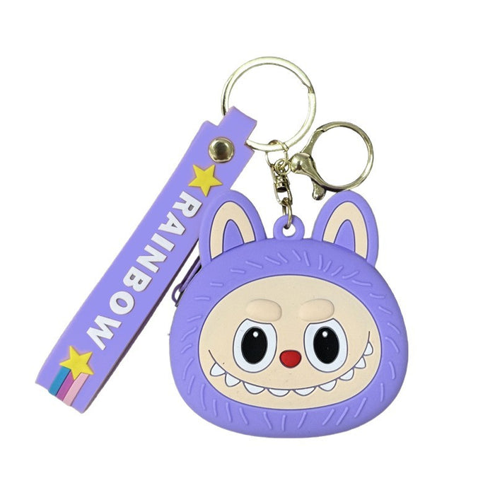 Wholesale Creative  Coin Purse Keychain School Bag Small Pendant Card Holder Lipstick Key Chain Kidsren' s Reward Small Gift