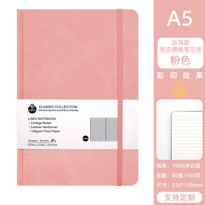 Wholesale Stylish A5 Faux Leather Business Notebook for Everyday Use