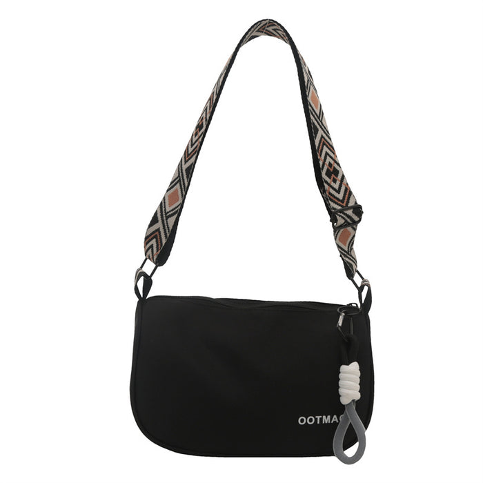 Wholesale Trendy Nylon Pillow Bag Khaki Street Style Shoulder Crossbody Bag Fashion Accessory