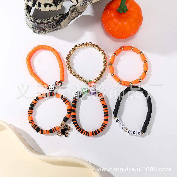 Wholesale  colorful soft y bracelet personality  niche bracelet suit