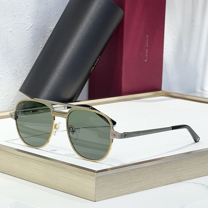 Wholesale Two tone splicing sunglasses, high-end and fashionable sunglasses