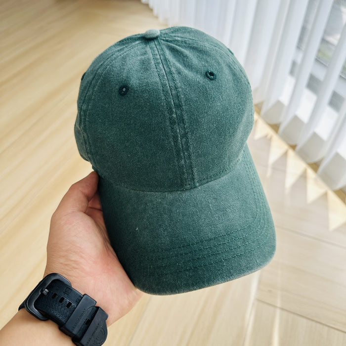 Wholesale The new washed cotton soft top duckbill cap is suitable for versatile baseball caps