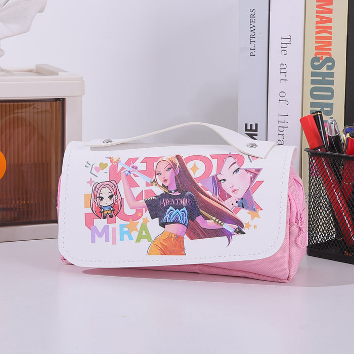 Wholesale KPOP Anime Large Capacity Pencil Case