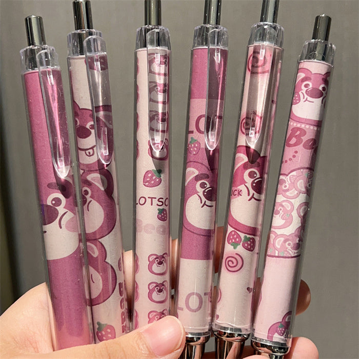 Wholesale Press Cartoon Plastic Neutral Pen JDC-PN-YC005