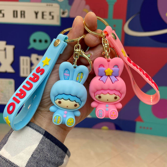 Wholesale Doll keychain pendant cute cartoon car keychain