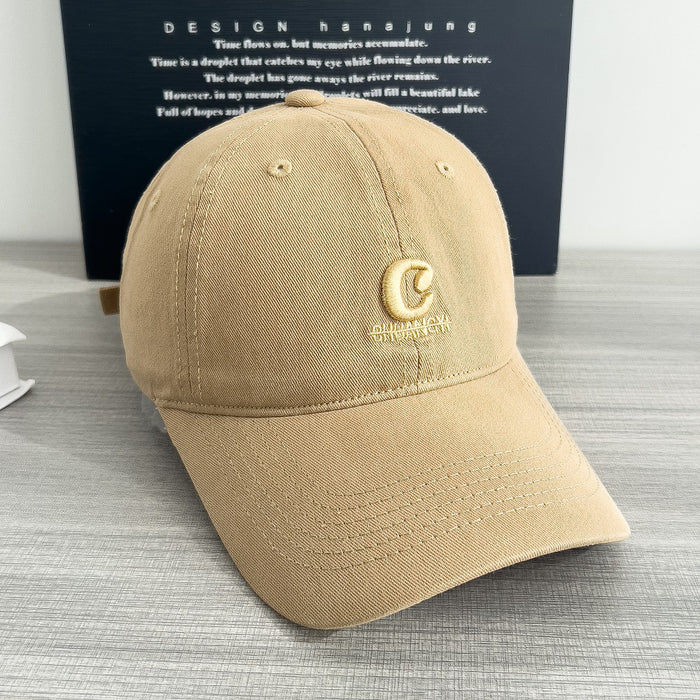 Wholesale Wide brimmed hardtop baseball cap for women, versatile for all seasons, fashionable and casual street shading duckbill hat