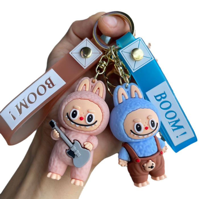 Wholesale Cartoon Little Sheep Keychain Pendant Cute Doll Backpack Car Key Chain Ring Gift
