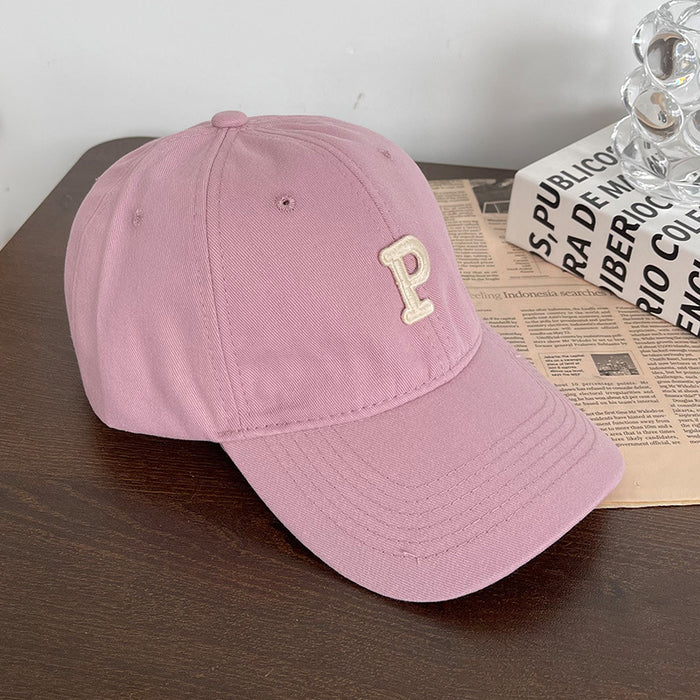 Wholesale Letter Embroidery Cotton Pink Baseball Cap JDC-FH-Yizhan007