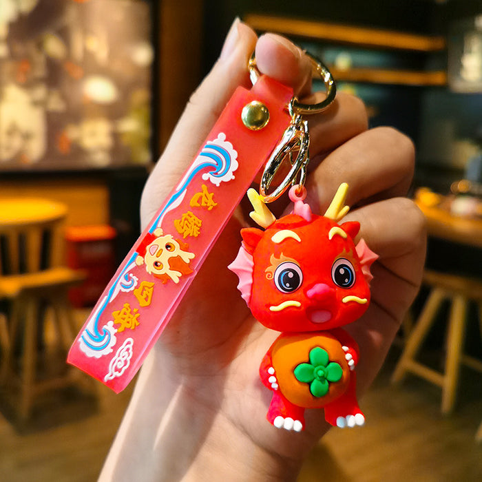 Wholesale Cartoon Doll 3D Rubber Keychain JDC-KC-Tingm067