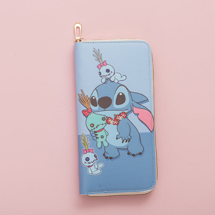 Wholesale Cartoon Cute Zipper Printed Wallet JDC-WT-QT013