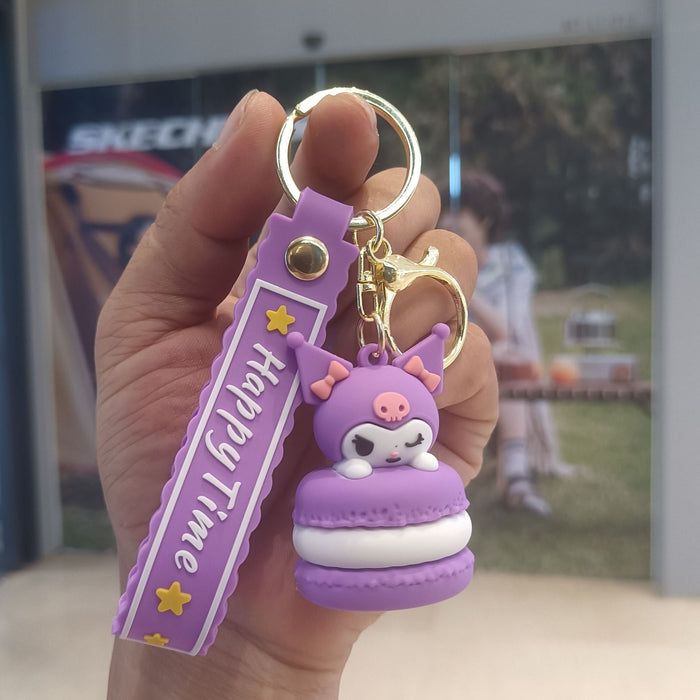 Wholesale Cartoon Silicone Doll Keychain JDC-KC-KuangK035