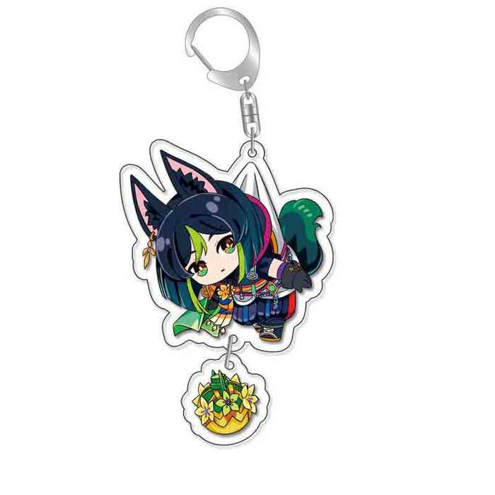 Wholesale Anime peripheral Yuan acrylic keychain accessory