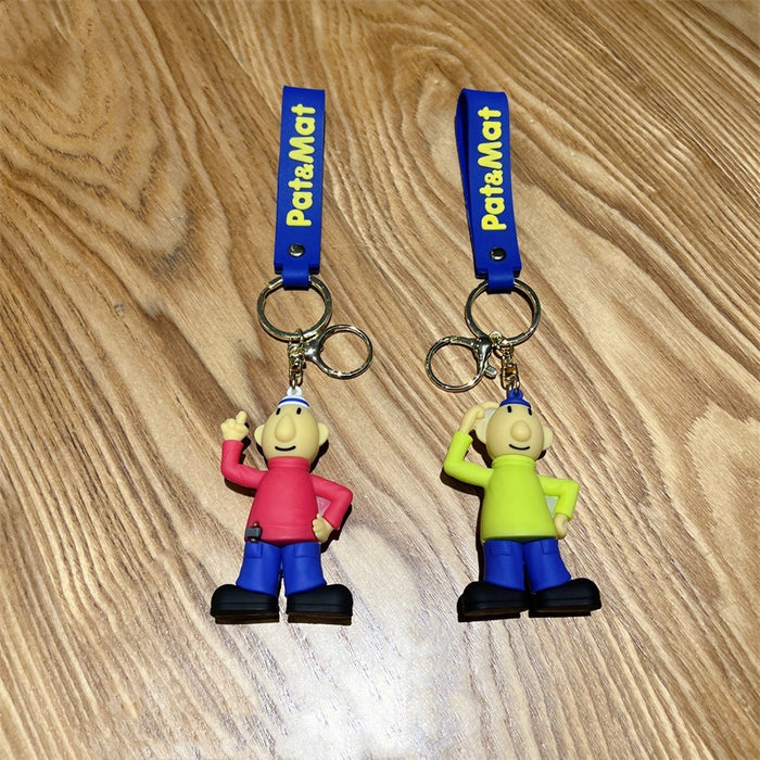 Wholesale Creative Cartoon PVC Keychains JDC-KC-JinB005