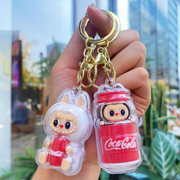 Wholesale Cola keychain acrylic pendant