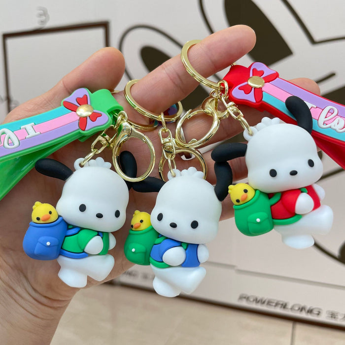 Wholesale Backpack keychain, cute doll, claw machine, small accessories, car accessories wholesale