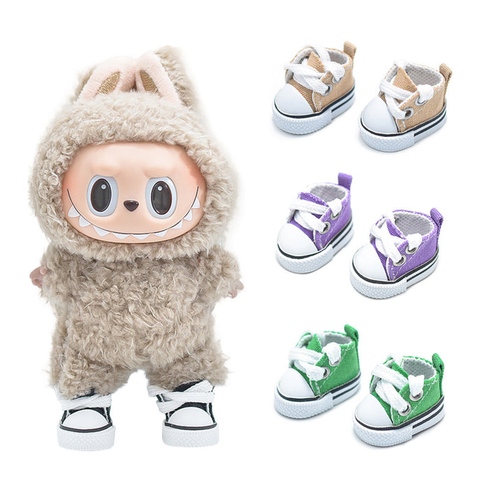 Wholesale Canvas Shoes 17cm  Pendant Shoes 10cm Cotton Doll Pendant Baby Clothes