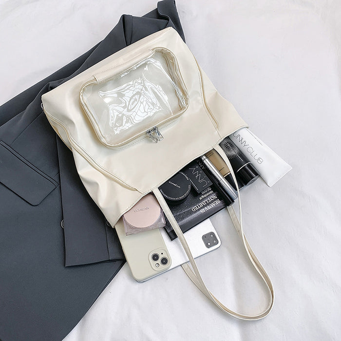 Wholesale Tote bag, large capacity casual backpack, single shoulder commuting, fashionable and lightweight travel backpack