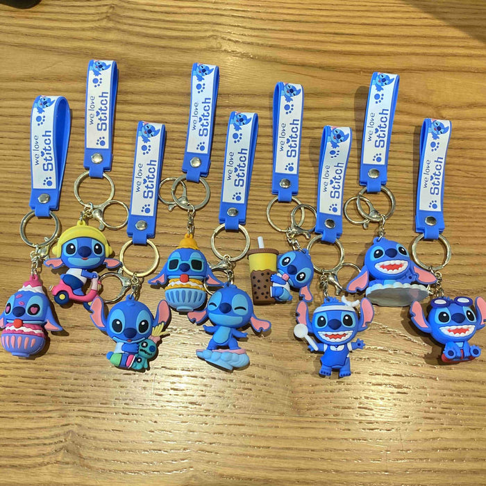 Wholesale Cartoon 3D Doll PVC Keychain JDC-KC-MingT048