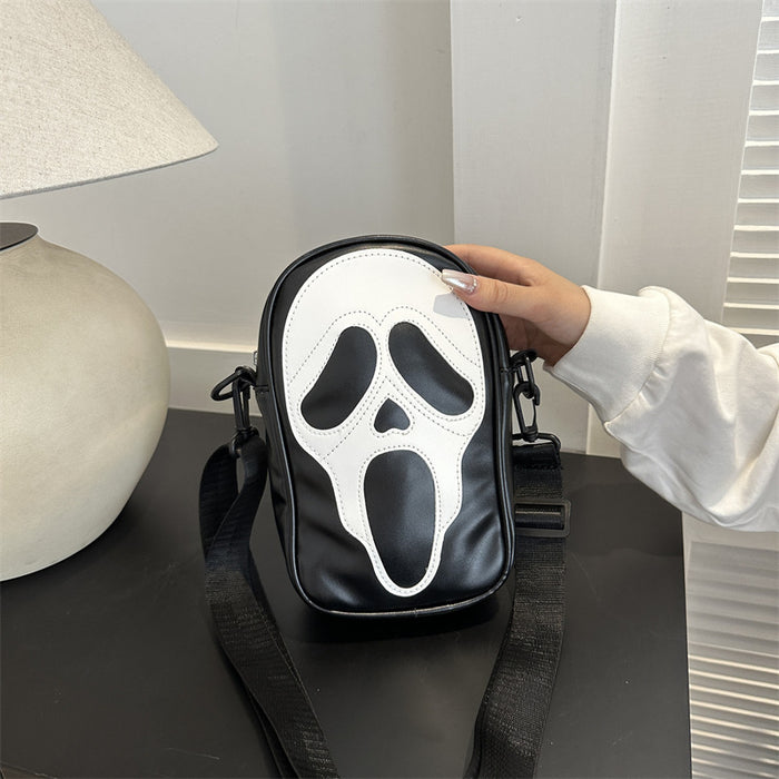 Wholesale Halloween Skull PU Messenger Bag JDC-SD-Wangp005
