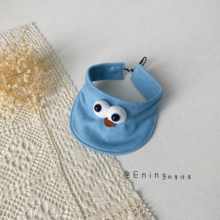 Wholesale Thin hollow top hat for cute children, providing shade from the sun and sun protection