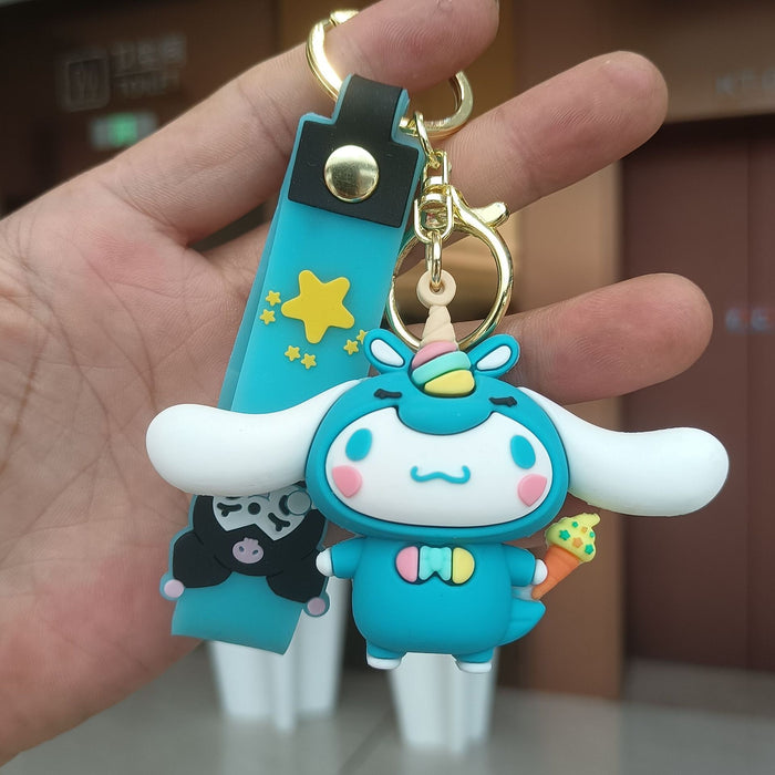 Wholesale PVC Cartoon Doll Keychain JDC-KC-KuangK021