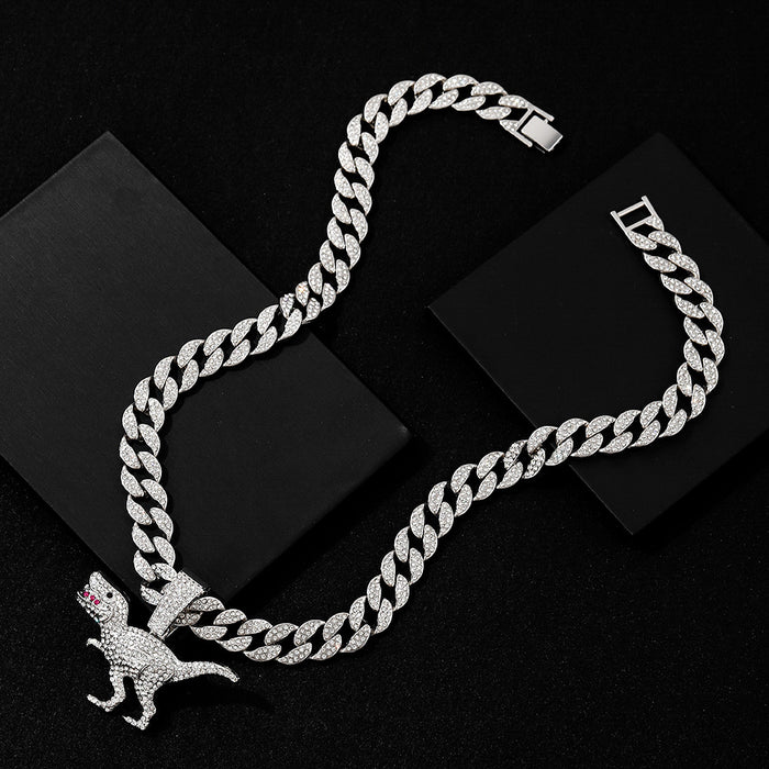 Wholesale Necklace Dinosaur Pendant Animal Explosions Personalized Men's Pendant Jewelry