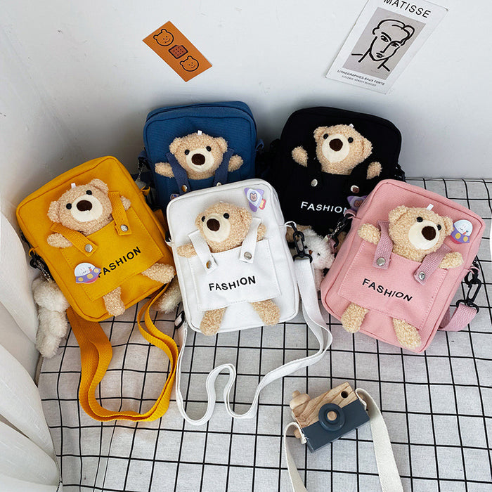 Wholesale Cute canvas bag crossbody new style with personality