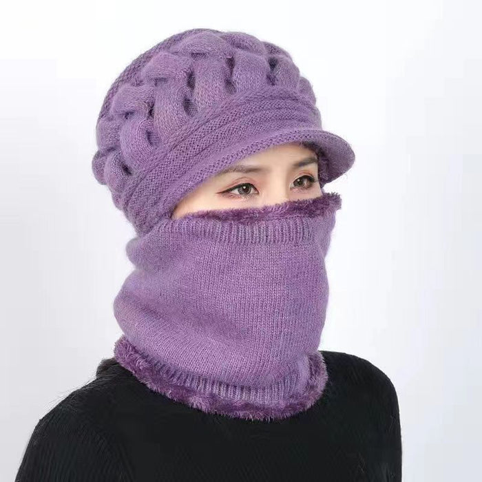 Wholesale Hats for Women Middle-aged and Elderly Winter Wool Hats JDC-FH-JW009