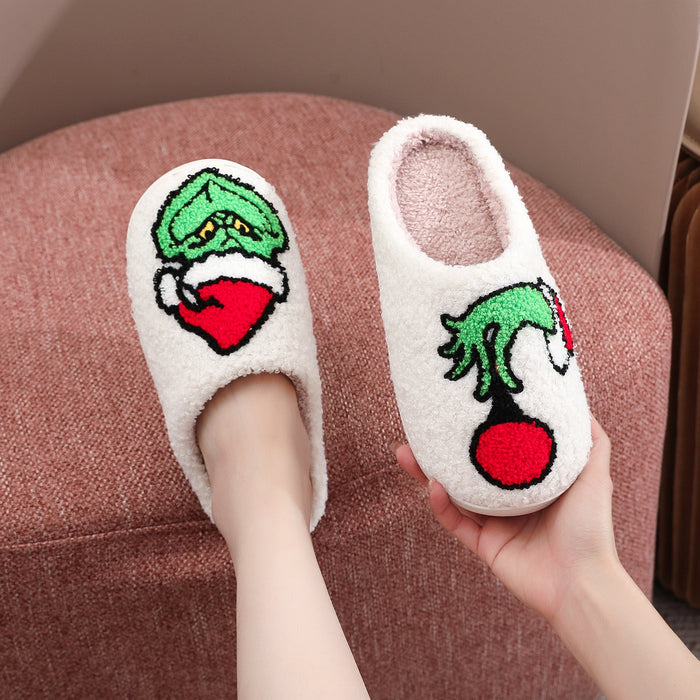 Wholesale Christmas Cotton Slippers (F) JDC-SP-XiLing003