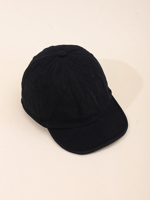 Wholesale Short-Brim Baseball Cap Washed Vintage Soft-Top Workwear Hat Trendy