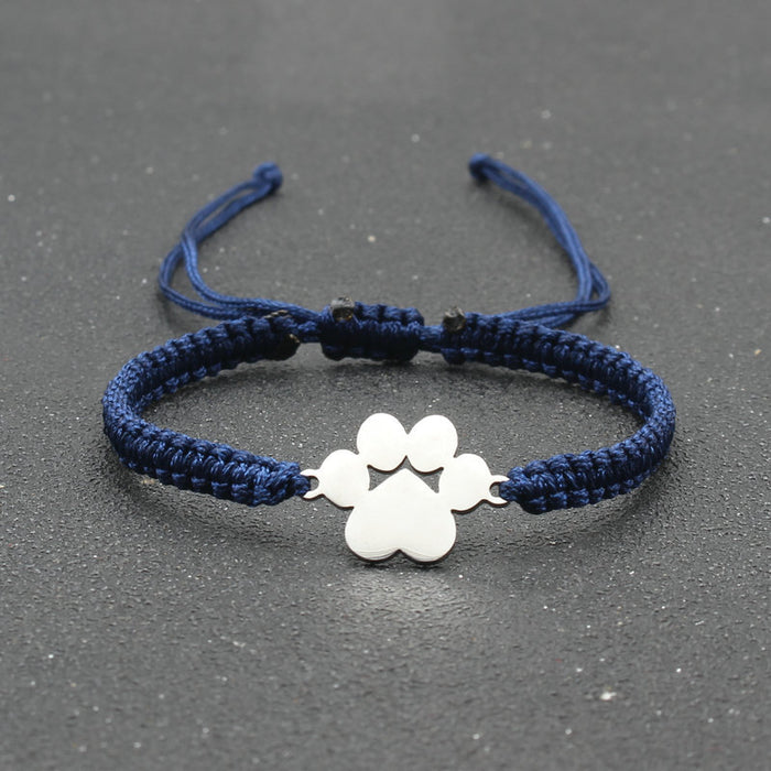 Wholesale Hand Woven Adjustable Bear Claw Bracelet JDC-BT-SX004