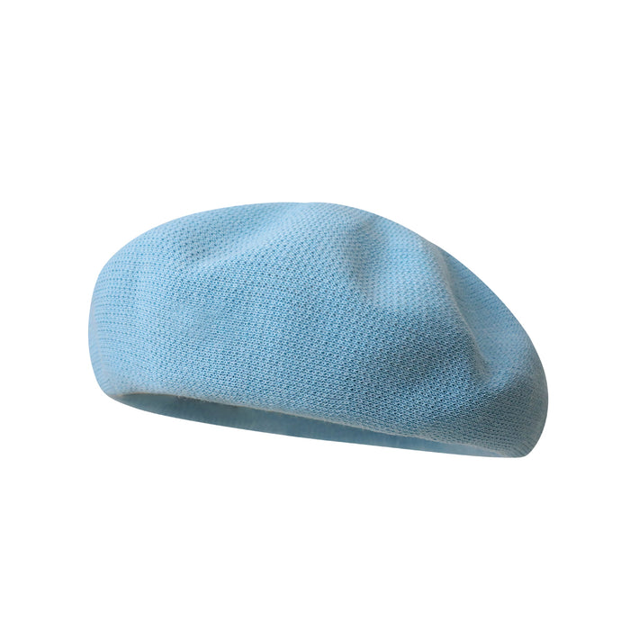 Wholesale Hollow out beret, breathable woven bud hat, sweet and versatile artist hat