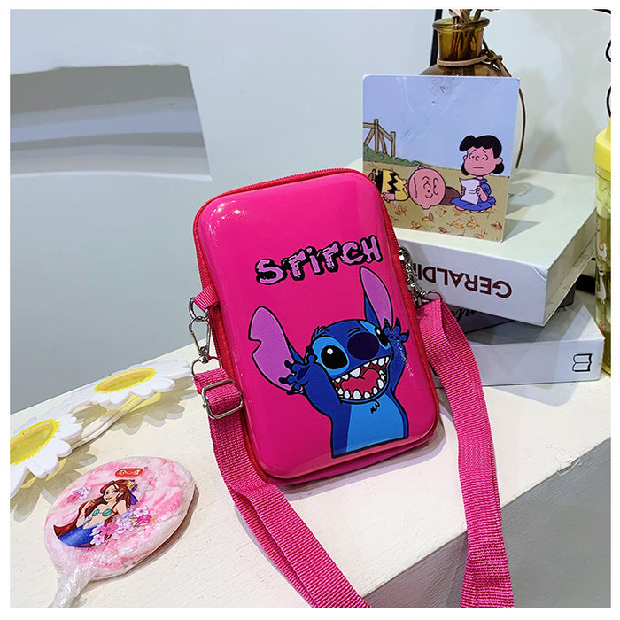 Wholesale New zero wallet hard shell box bag, cute girl crossbody bag, outdoor leisure phone bag, parent-child children's bag