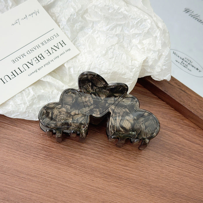 Wholesale Heart-shaped cloud clip hair accessory