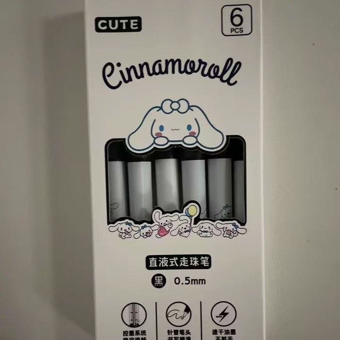 Wholesale  Direct Liquid Ball Pen Large Capacity Quick-drying Brush Pen Cute Student Test Pen