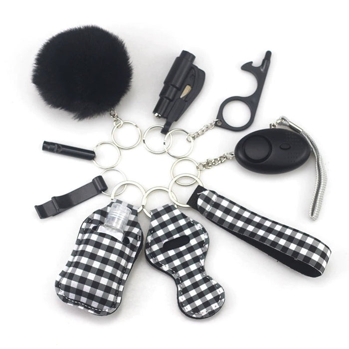 Wholesale Multifunctional Keychain 10-piece Set JDC-KC-TouMS019