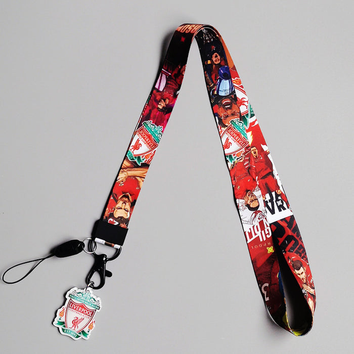 Wholesale Activity Football Mobile Phone Lanyard Keychains