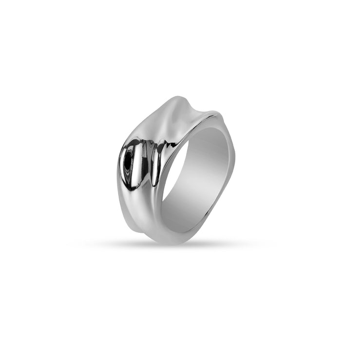 Wholesale Titanium steel ring niche design ring simple geometric ring fashionable commuting versatile