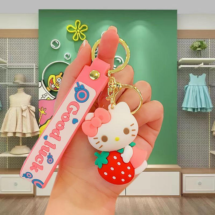 Wholesale Cartoon Silicone Doll Keychain JDC-KC-MingT121