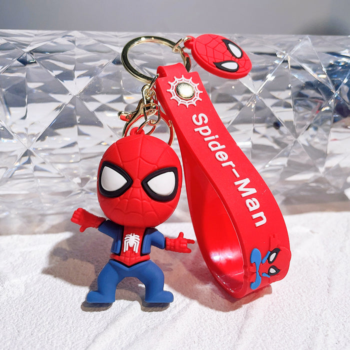 Wholesale Cartoon Silicone Doll Keychain JDC-KC-QiChao020