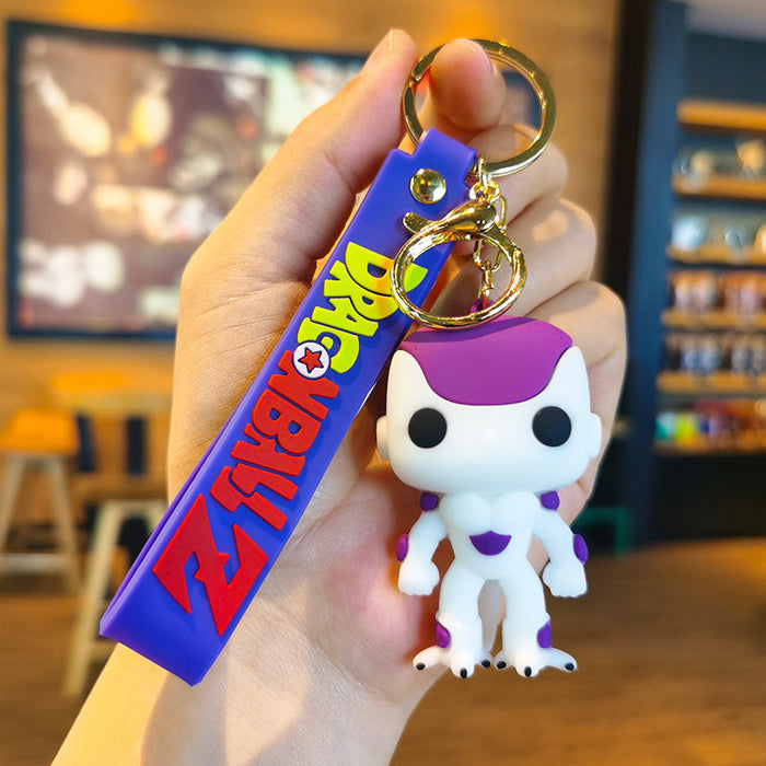 Wholesale Cartoon Doll 3D Rubber Keychain JDC-KC-Tingm060