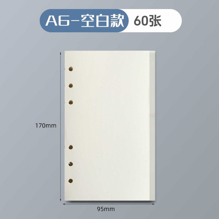 Wholesale Trendy A6 Loose-Leaf Notebook Cherry Bow Pattern PU Cover Casual Journal