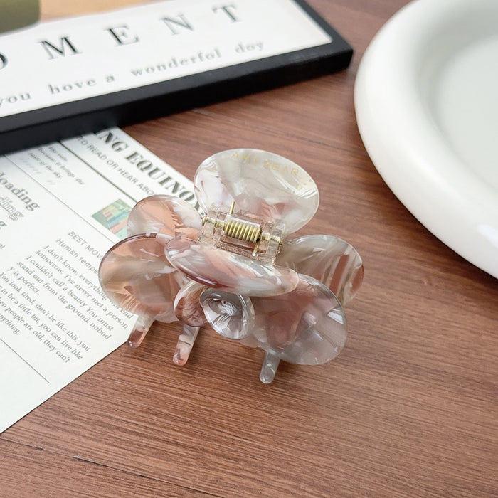 Wholesale Elegant Rose Acetic Acid Hair Clip