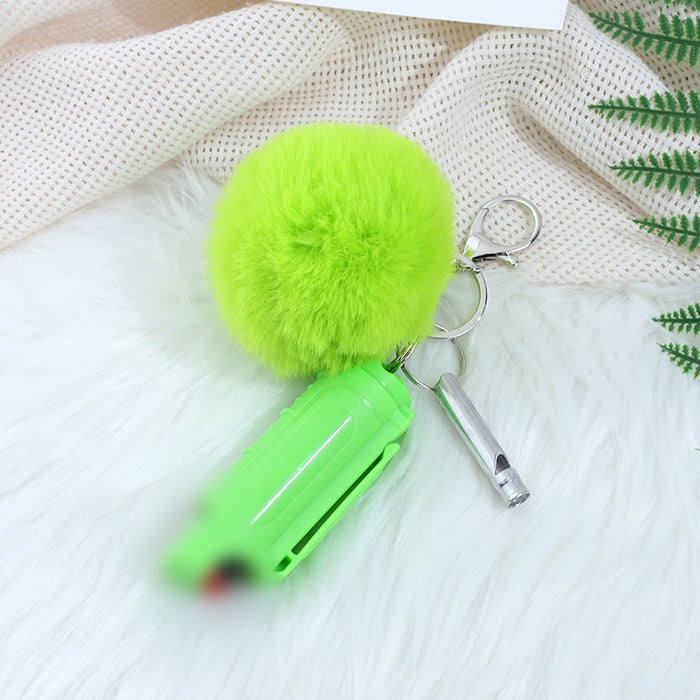 Wholesale Portable Multifunctional Fur Ball Keychain JDC-KC-Jinl006